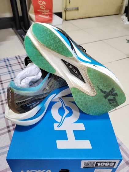 รองเท้าวิ่งระดับแข่งขันมีแผ่นคาร์บอน​ Xtep​ 160x​ 3.0pro​ เบอร์​8.5​ 42 สวยๆสภาพดี​ ราคา1000บาท​ สนใจสอบถามไอดี0982548693​หรือโทร0880029726​ รูปที่ 7