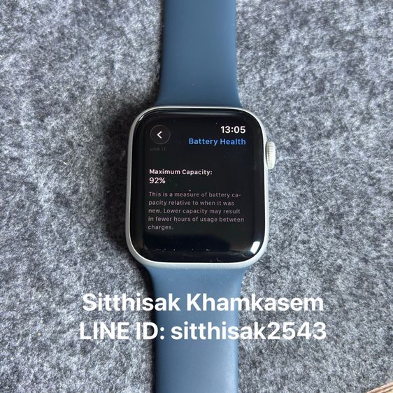 Apple Watch SE 2 (44mm) Silver รูปที่ 8