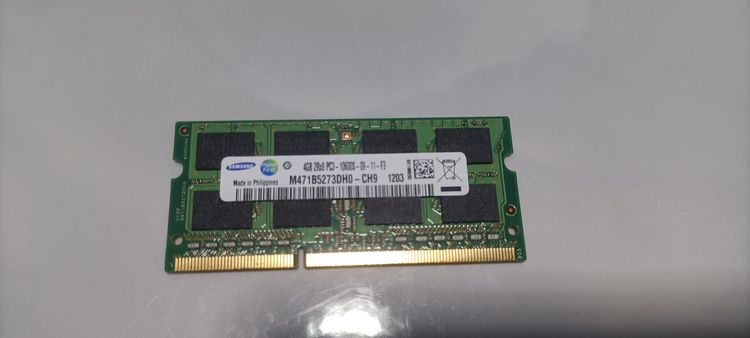 ที่เก็บข้อมูลและเมมโมรี่การ์ด แรม samsung DDR3 4GB บัส1333