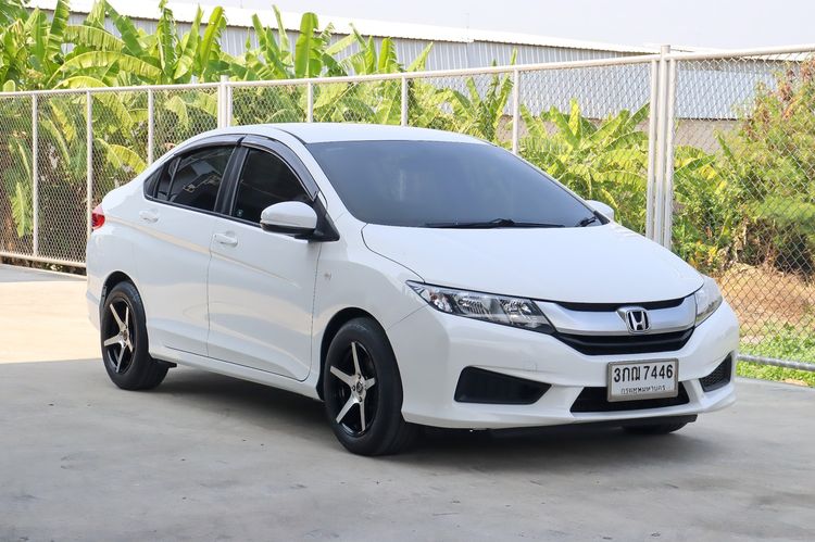 รถ Honda City 1.5 S สี ขาว