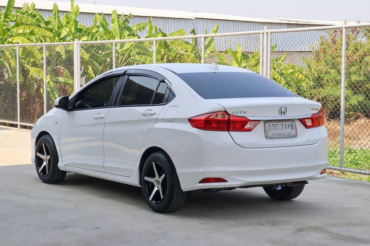 Honda City 2014 1.5 S Sedan เบนซิน ไม่ติดแก๊ส เกียร์อัตโนมัติ ขาว รูปที่ 3