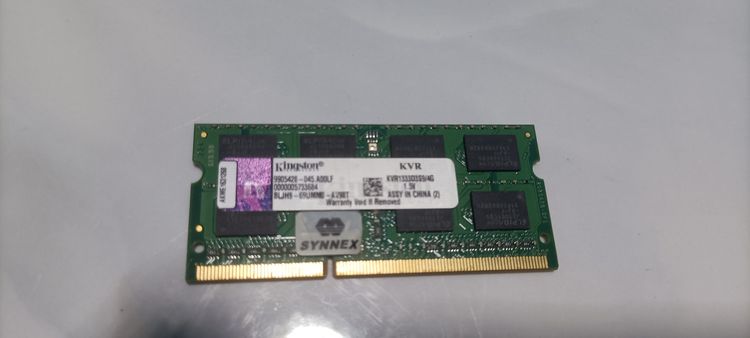 ที่เก็บข้อมูลและเมมโมรี่การ์ด แรม Kingston DDR3 4GB บัส1333