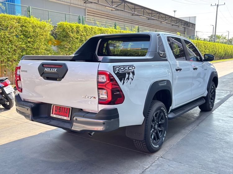 Toyota Hilux Revo 2025 Double Cab Prerunner 2x4 2.4 Rocco Pickup ดีเซล เกียร์อัตโนมัติ ขาว รูปที่ 4