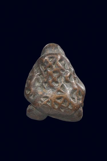 พระปิดตาเนื้อทองแดงเถื่อน ๒ รูปที่ 3