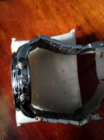 นาฬิกา Casio Edifice สภาพใหม่ เก็บอยู่ในกล่องตลอด หน้าปัดใช้งานได้ทุกเข็ม ติดต่อ 084-490-5618 ใช้งานได้ปกติทุกอย่างครับ รูปที่ 4