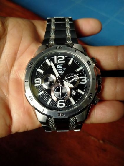 นาฬิกา Casio Edifice สภาพใหม่ เก็บอยู่ในกล่องตลอด หน้าปัดใช้งานได้ทุกเข็ม ติดต่อ 084-490-5618 ใช้งานได้ปกติทุกอย่างครับ รูปที่ 5