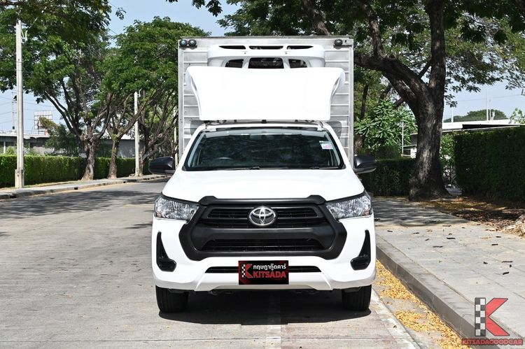 Toyota Hilux Revo 2023 2.4 Entry Pickup ดีเซล ไม่ติดแก๊ส เกียร์ธรรมดา ขาว รูปที่ 2