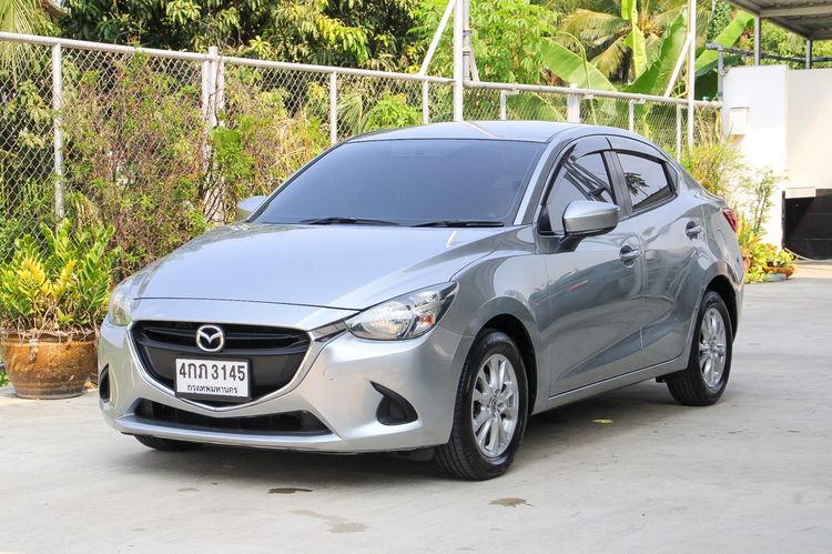 Mazda Mazda 2 2015 1.5 XD Sedan ดีเซล ไม่ติดแก๊ส เกียร์อัตโนมัติ เทา รูปที่ 2