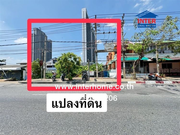 ที่ดินเปล่า 123 ตร.ว. ซอยนนทบุรี17 ถนนรัตนาธิเบศร์ ถนนสนามบินน้ำ เมืองนนทบุรี นนทบุรี