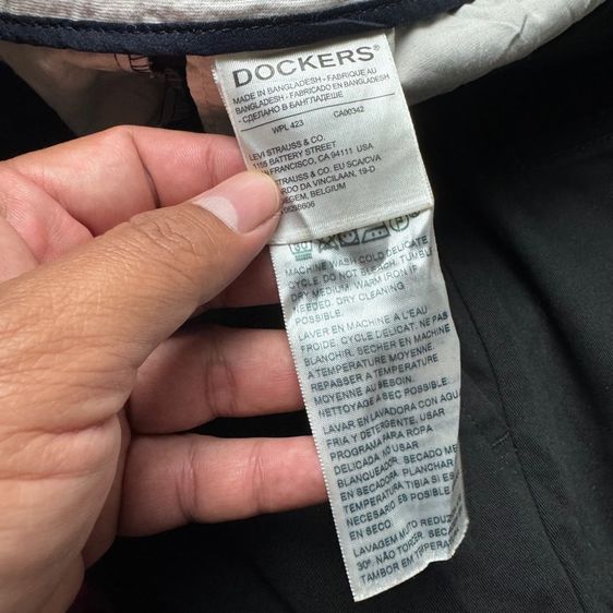 กางเกง​ Dockers​ Classic Fit ผ้าใส่ดีมาก สภาพใหม่ Size ​34 รูปที่ 3