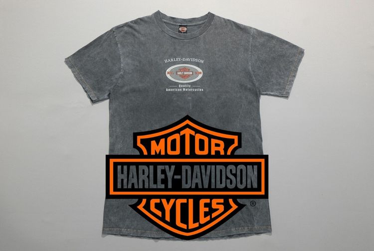 เสื้อทีเชิ้ต แขนสั้น HARLEY DAVIDSON (Made in U.S.A.)