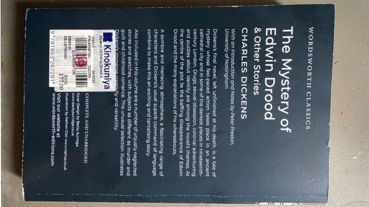 The Mystery of Edwin Drood and Other Stories by Charles Dickens รูปที่ 2