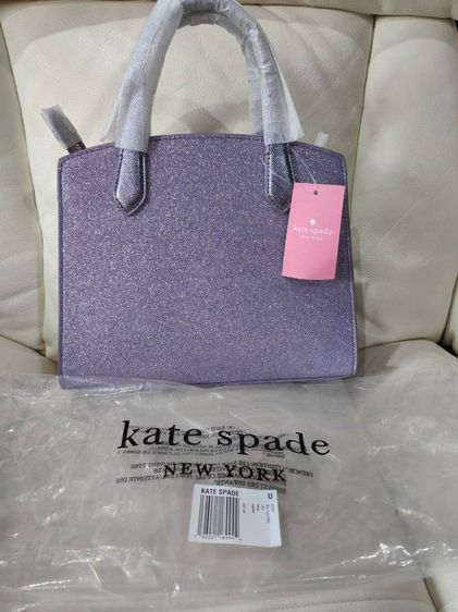 ขอขายกระเป๋าถือ Kate Spade มือหนึ่ง สีม่วง ของแท้ ราคาถูกมาก รูปที่ 6