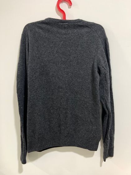 เสื้อกันหนาว LACOSTE ผ้า WOOLMARK แท้ 💯 size 6 ขนาด อก 22 ยาว 26.5 นิ้ว สภาพดีมาก สีเทาดีเทลสวย เนื้อผ้านิ่มดีมาก หายากน่าสะสม รูปที่ 8