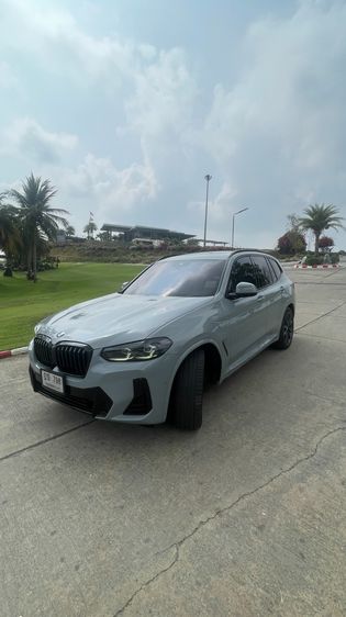 BMW X3 2021 2.0 xDrive20i 4WD Sedan ดีเซล ไม่ติดแก๊ส เกียร์อัตโนมัติ เทา รูปที่ 3