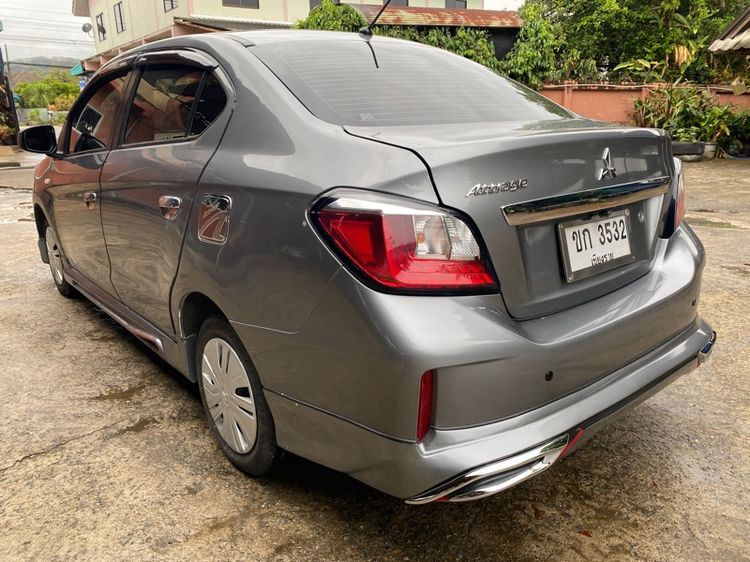 Mitsubishi Attrage 2019 1.2 GLS เบนซิน ไม่ติดแก๊ส เกียร์ธรรมดา เทา รูปที่ 3