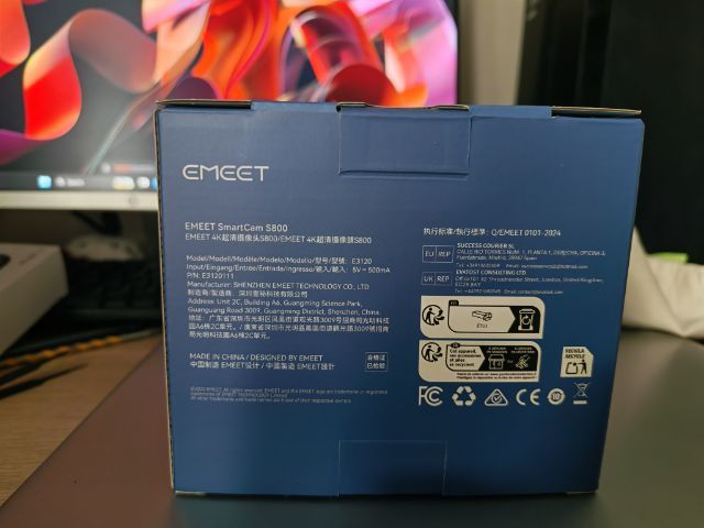 กล้อง 4K Emeet S800 รูปที่ 2