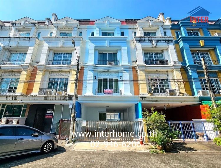 มีบางส่วน ทาวน์โฮม 4 ชั้น 21.4 ตร.ว. หมู่บ้านพลัส พาร์ค อเวนิว ลาซาล – ศรีนครินทร์ ใกล้รถไฟฟ้า สถานีศรีลาซาล ซอยลาซาล40 ถนนบางนา-ตราด ถนนลาซาล เขตบางน รูปที่ 3
