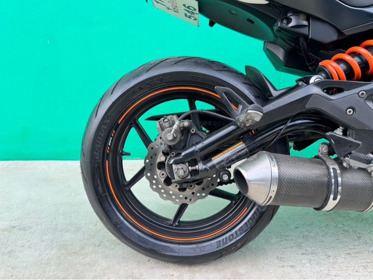 Kawasaki ER-6N สีขาวดำ ปี16จด17 เครื่อง 4 สูบ รูปที่ 9