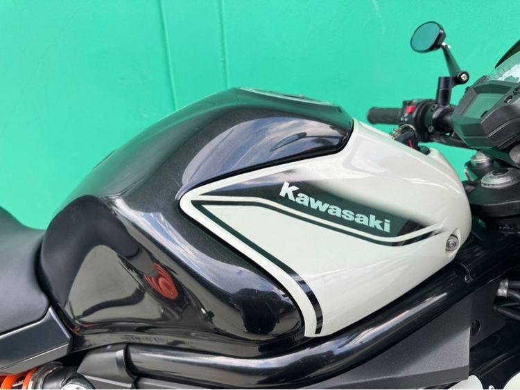 Kawasaki ER-6N สีขาวดำ ปี16จด17 เครื่อง 4 สูบ รูปที่ 4