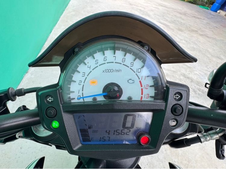 Kawasaki ER-6N สีขาวดำ ปี16จด17 เครื่อง 4 สูบ รูปที่ 13