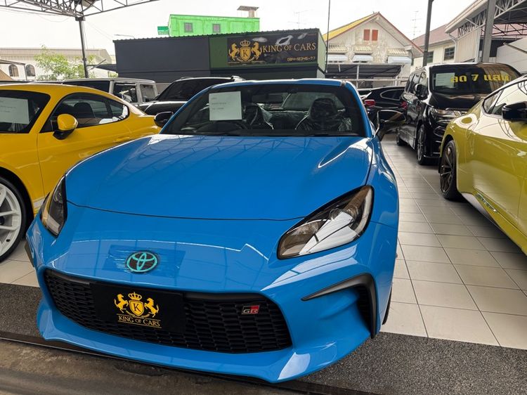 รถ Toyota GR 86 2.4 RZ coupe สี ฟ้า