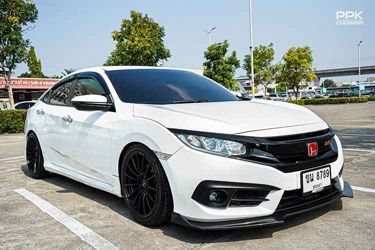 Honda Civic 2016 1.8 EL i-VTEC Sedan เบนซิน ไม่ติดแก๊ส เกียร์อัตโนมัติ ขาว รูปที่ 3