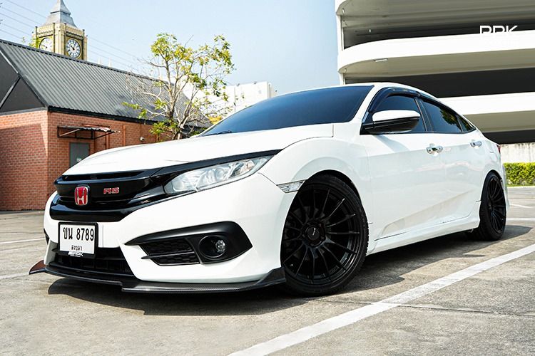 รถ Honda Civic 1.8 EL i-VTEC สี ขาว