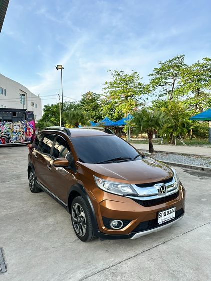 Honda BR-V 2016 1.5 SV Utility-car เบนซิน ไม่ติดแก๊ส เกียร์อัตโนมัติ น้ำตาล รูปที่ 3