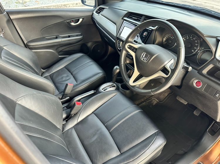 Honda BR-V 2016 1.5 SV Utility-car เบนซิน ไม่ติดแก๊ส เกียร์อัตโนมัติ น้ำตาล รูปที่ 4