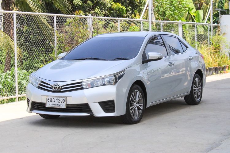Toyota Altis 2014 1.6 G Sedan เบนซิน ไม่ติดแก๊ส เกียร์อัตโนมัติ เทา รูปที่ 2