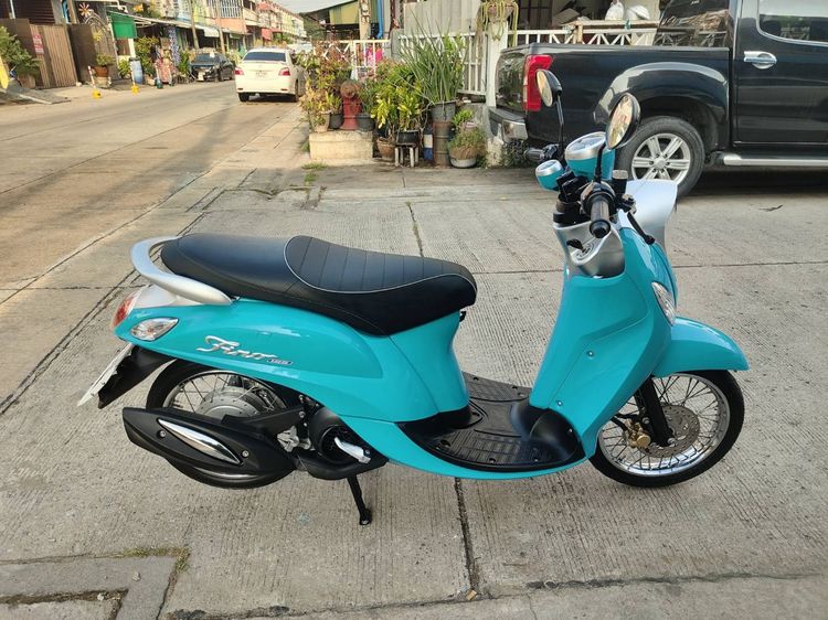 🛵ยังไงก็ขาย Fino125 ปี 66 เครื่องดี สีสวย สตาร์ทมือ วิ่งน้อย4000โล เล่มชุดโอนครบ+เปลี่ยนถ่ายน้ำมันเครื่องฟรี ส่งฟรี 30 กม. รูปที่ 2