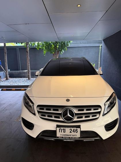 Mercedes-Benz GLA-Class 2018 GLA250 เบนซิน ไม่ติดแก๊ส เกียร์อัตโนมัติ ขาว