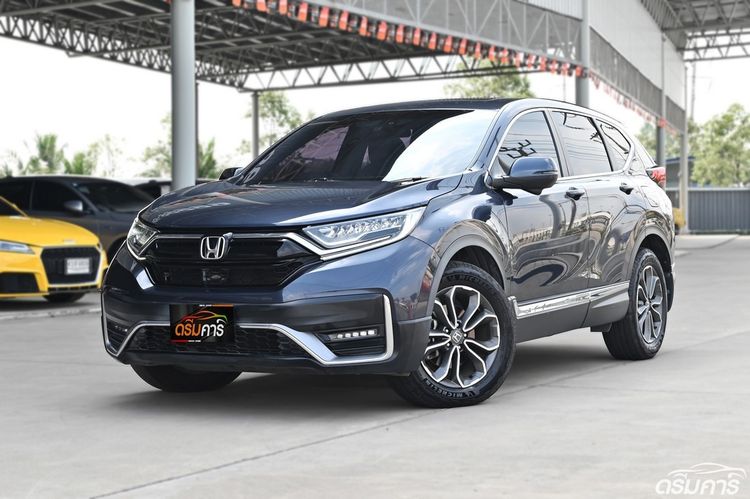 รถ Honda CR-V 2.4 ES 4WD สี น้ำเงิน