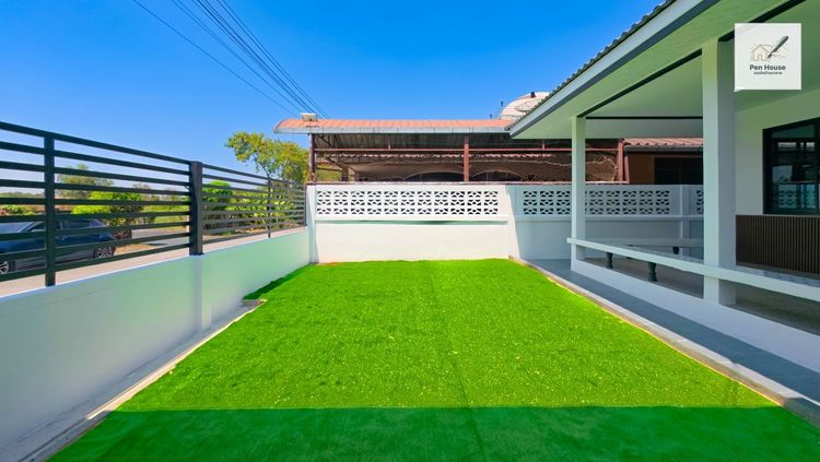 มีบางส่วน ขายบ้านเดี่ยว 1 ชั้น 4 นอน 2น้ำ รีโนเวทใหม่ ทำเลสุวินทวงศ์ 35  สุขใจวิลเลจ  พร้อมเข้าอยู่ได้ทันที รูปที่ 4