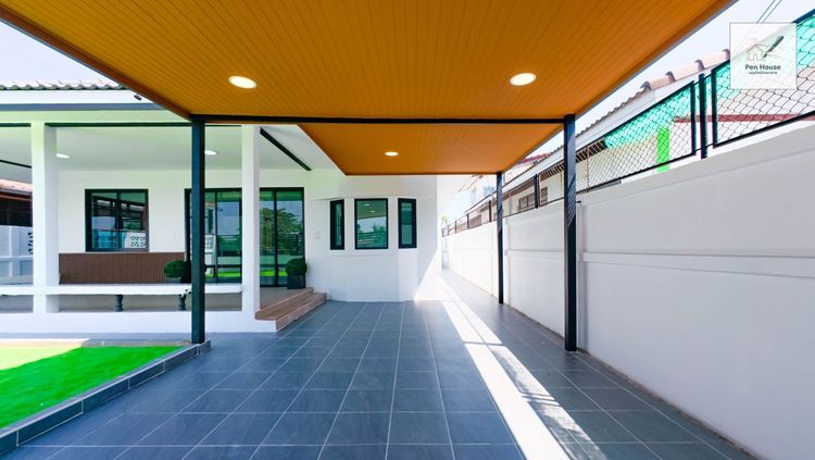 มีบางส่วน ขายบ้านเดี่ยว 1 ชั้น 4 นอน 2น้ำ รีโนเวทใหม่ ทำเลสุวินทวงศ์ 35  สุขใจวิลเลจ  พร้อมเข้าอยู่ได้ทันที รูปที่ 2