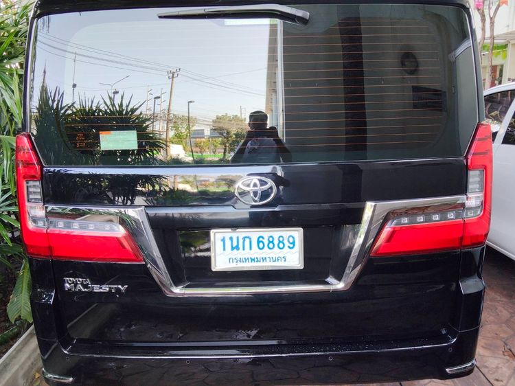 Toyota Majesty 2020 2.8 Premium Van ดีเซล ไม่ติดแก๊ส เกียร์อัตโนมัติ ดำ รูปที่ 4