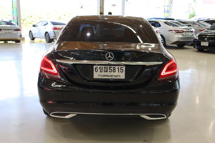 Mercedes-Benz C-Class 2018 C220 Sedan เบนซิน ไม่ติดแก๊ส เกียร์อัตโนมัติ ดำ รูปที่ 2