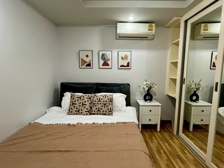 ไม่อนุญาต ตกแต่งครบ ให้เช่า Happy Condo Ratchada 18 รูปที่ 3