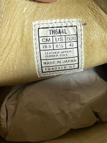 ขาย Onitsuka Tiger NIPPON Made MEXICO 66 DELUXE Black KABUKI มือสอง รูปที่ 6