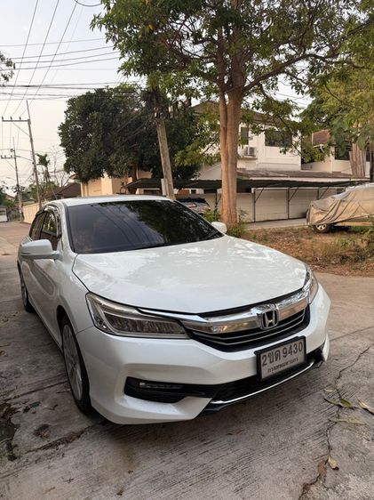 Honda Accord 2017 2.4 EL Sedan เบนซิน LPG เกียร์อัตโนมัติ ขาว รูปที่ 4