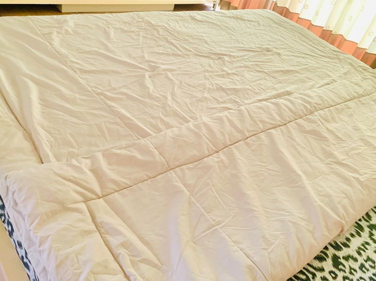 ผ้านวม (ผืนใหญ่) (ใช้ปูรองนอนได้) ขนาด 6-6.5ฟุต สีน้ำตาล (สภาพใหม่) (สินค้าหายาก) มือสองสภาพดี สินค้าญี่ปุ่น-เกาหลีแท้ รูปที่ 7