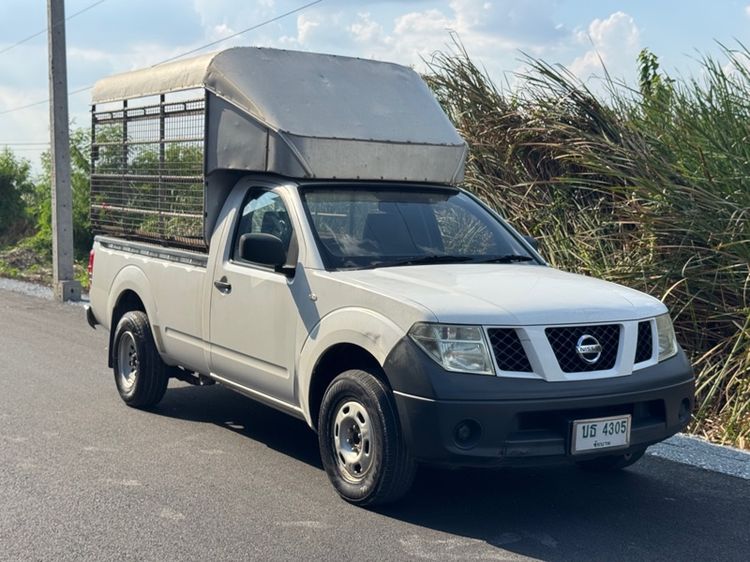 Nissan Navara 2013 2.5 E Pickup เบนซิน ไม่ติดแก๊ส เกียร์ธรรมดา ขาว รูปที่ 3
