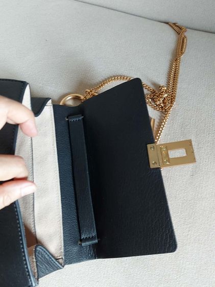 กระเป๋าสะพาย Chloe ของแท้ สีดำ รูปที่ 11