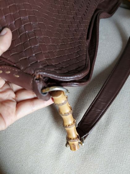 กระเป๋า Bally สีน้ำตาล รูปที่ 13
