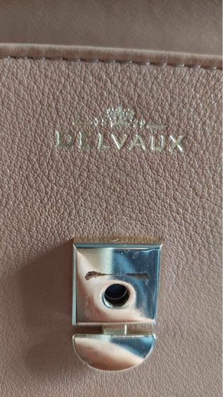 กระเป๋า delvaux สีน้ำตาลอ่อน รูปที่ 9