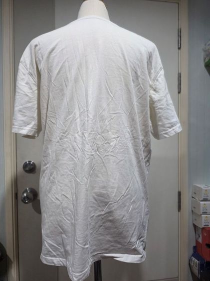 เสื้อยืดสีขาว Quiksilver เสื้อวินเทจ งานญี่ปุ่น มือสอง อก 44-46 รูปที่ 2