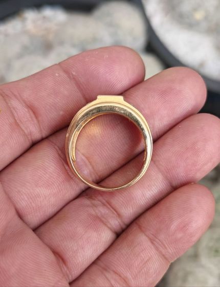 แหวนทองคำแท้​ 18k​ พร้อมเพชรแท้​ คำนวนกันดูครับ​ ราคาแบ่งปันถูกที่สุดในตลาดครับ รูปที่ 10