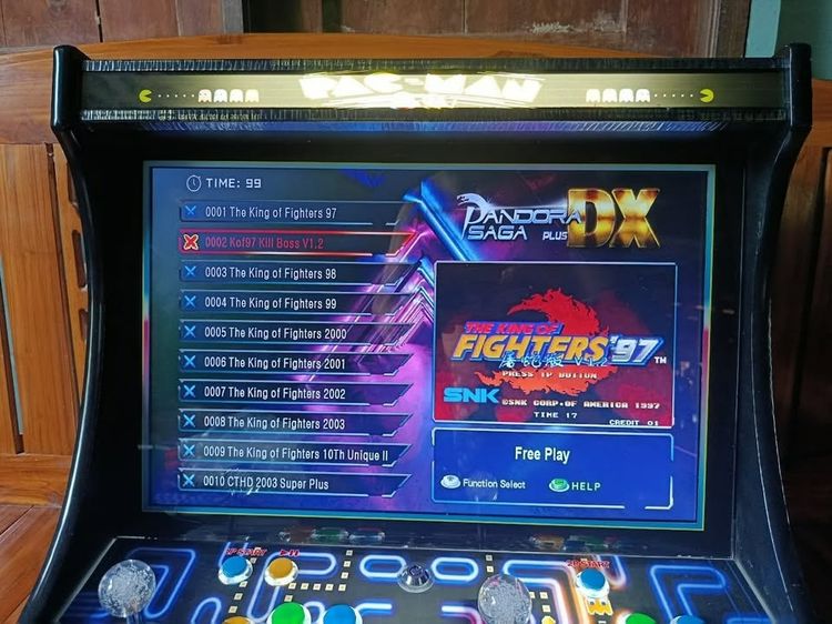 ตู้เกมหยอดเหรียญจอ22นิ้ว รวมเกมตู้ยุค80-90เพียบ รูปที่ 4