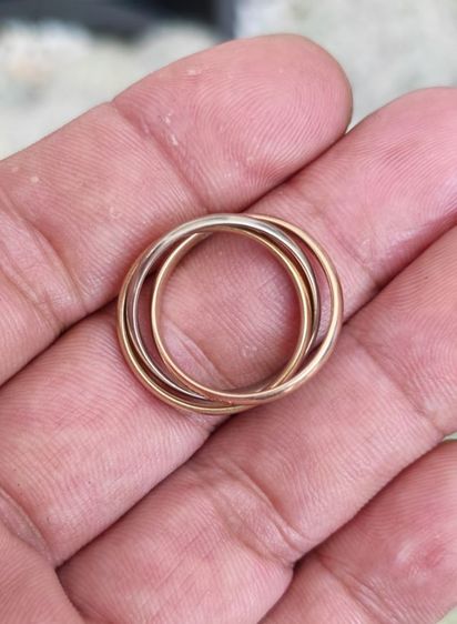 แหวน​ Cartier​ trinity​ ทองคำแท้​ 18k​ แบ่งปันราคาดีที่สุดในตลาดครับ รูปที่ 6